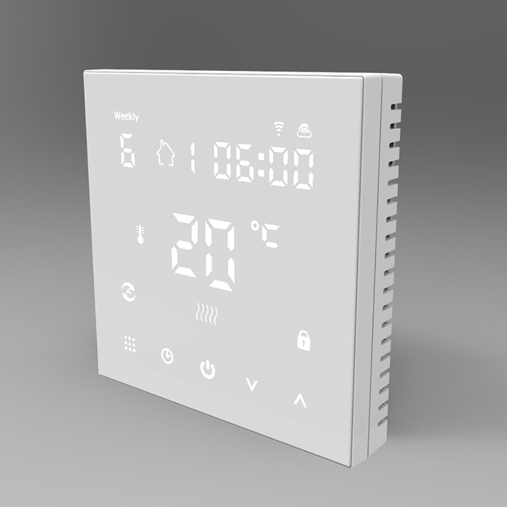 Tuya Digitalanzeige Intelligenter Temperaturregler Handy APP Voice Wifi Elektrischer Fußbodenheizungsthermostat Remote_thermostat RSH-TM010-FCU